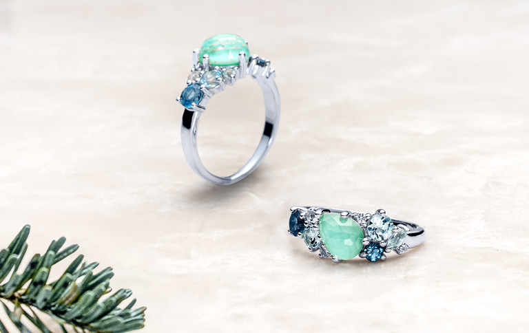 A Gemstone Paradise | Laguna Key Rings