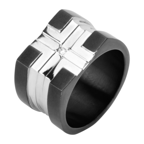 ... here: Home  Shop  Products  Mens Stainless Steel Ring Diamond Cross