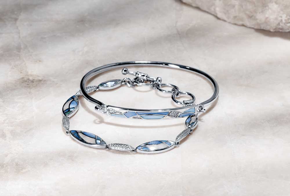 Dream Island Seafloor Bracelets on Stone