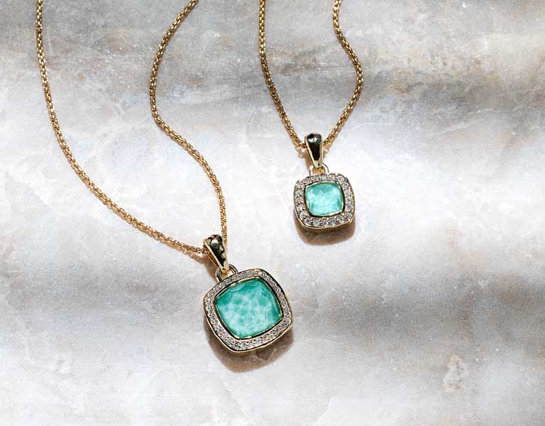 An Island Luxury - Solana in 14k Gold & Diamond