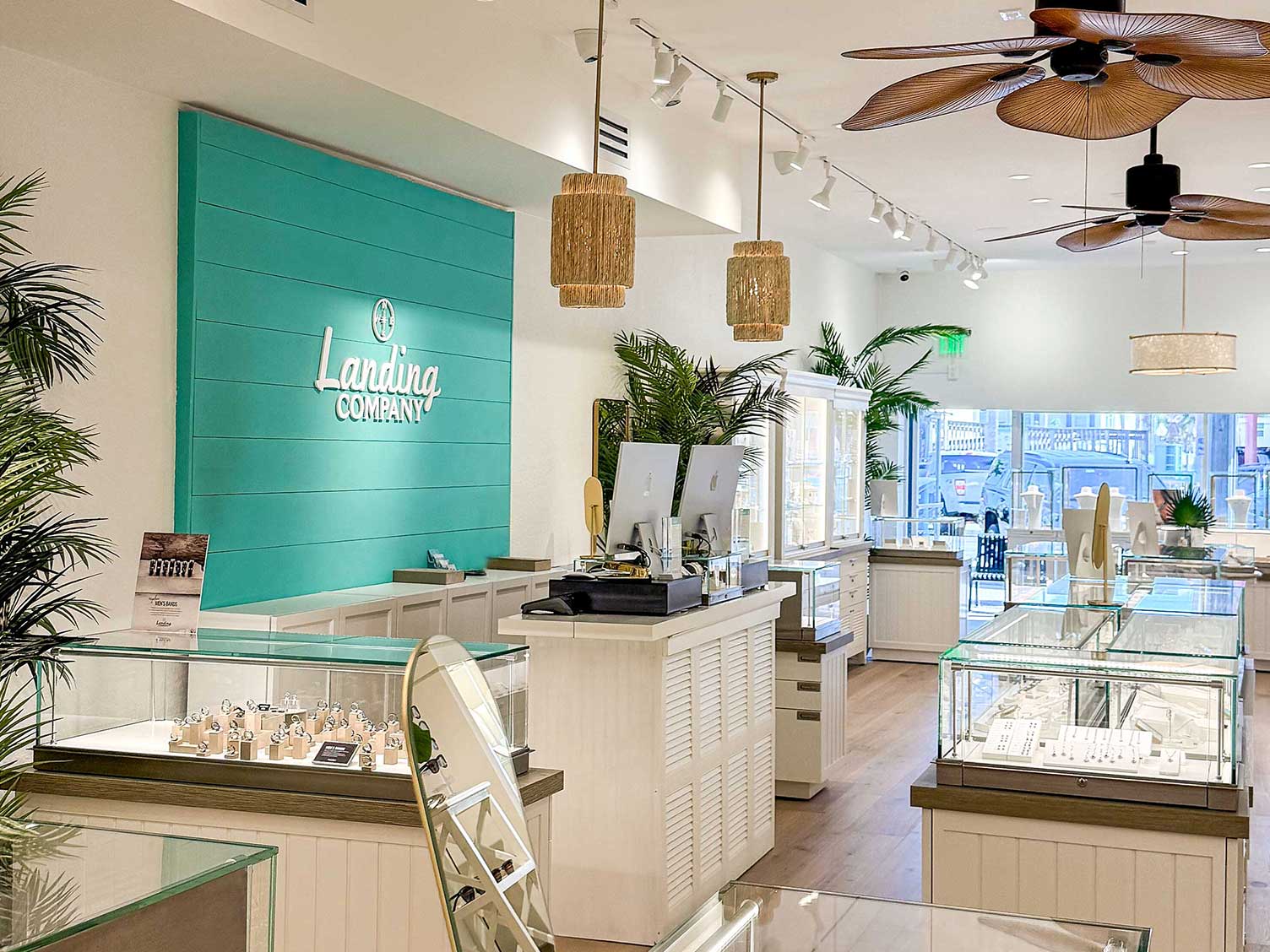 See Blue Opal jewelry in person at a Landing Company gallery