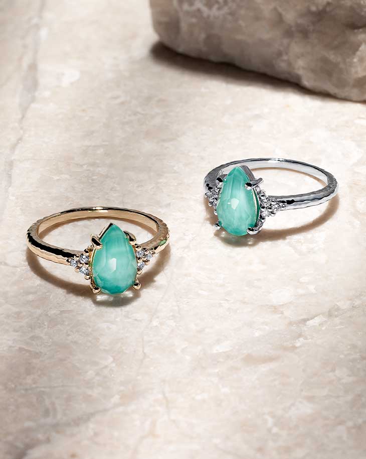 Laguna Key rings — stacking rings, statement designs, signature silhouettes