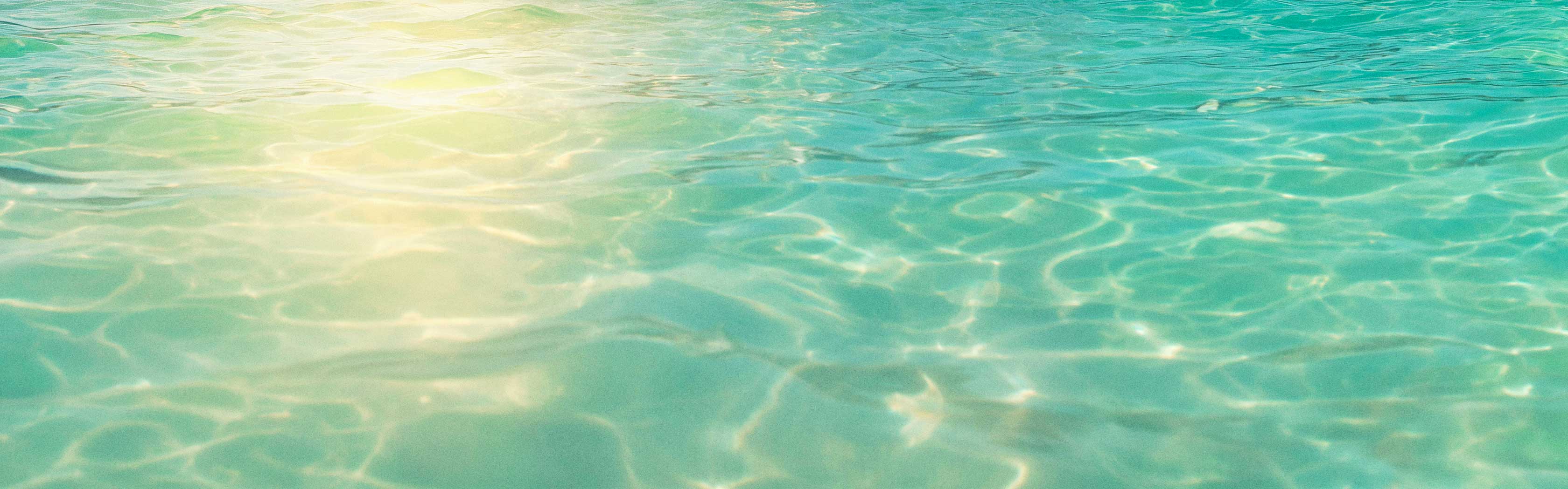 The clear turquoise water and white sand that inspired the Laguna Key Collection