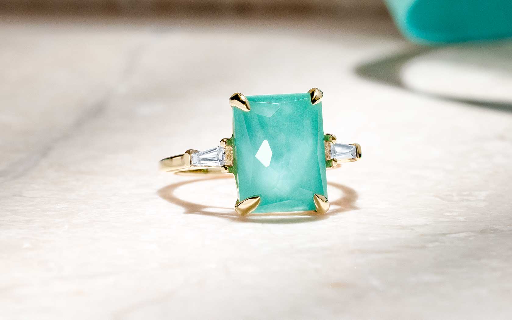 Laguna &mdash; the iconic turquoise color of the Laguna Key Collection