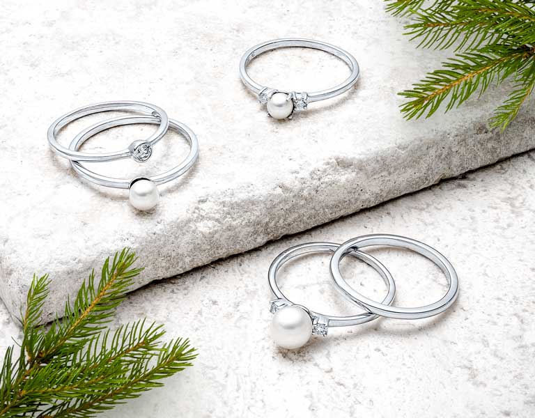 Modern Pearl for the Holidays.