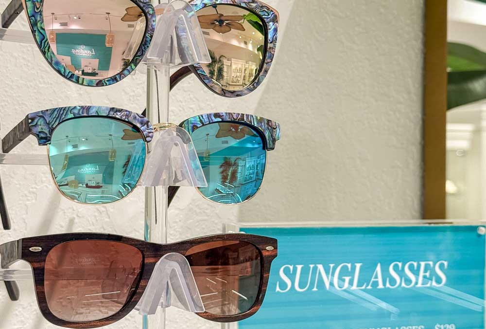 Landing Company John's Pass Village Sunglasses featuring Polarized Lenses