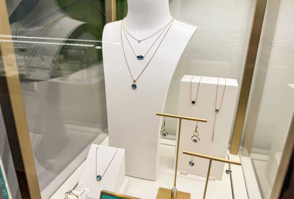 Exotic gemstone jewelry gallery in Sarasota Florida from Landing Company