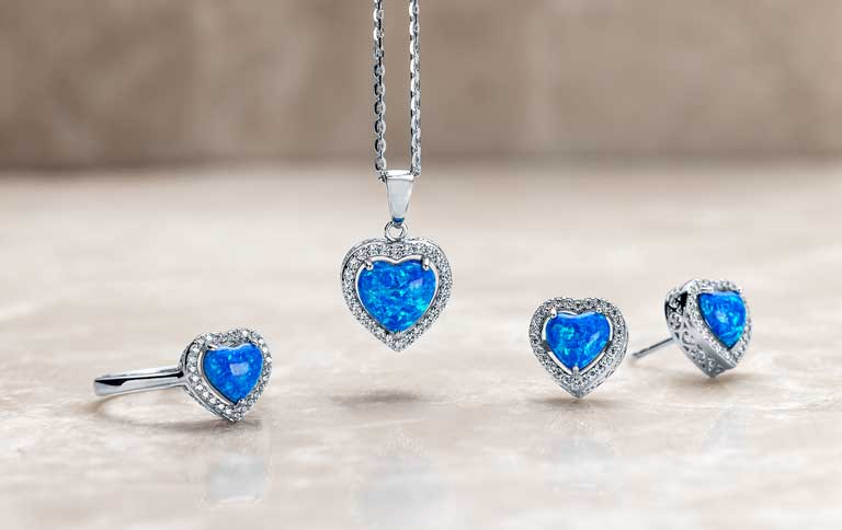 Seaside Heart Jewelry