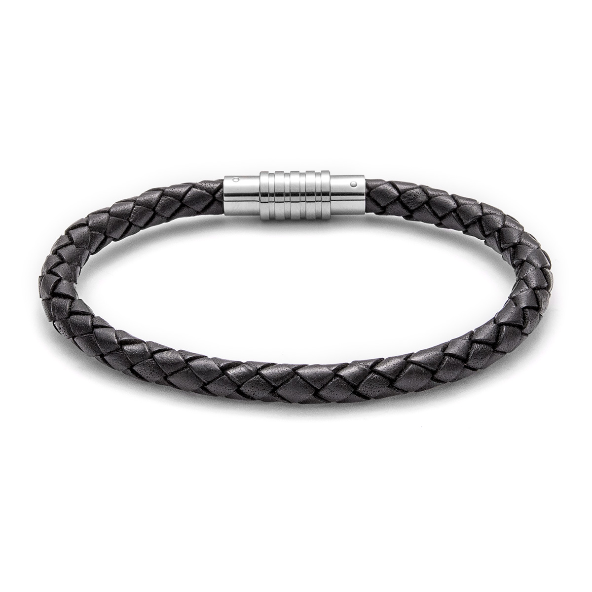 Black Leather Bracelet