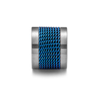 Men's Jewelry Mesh Blue Link 067