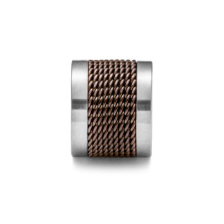 Men's Jewelry Brown Mesh Link 068