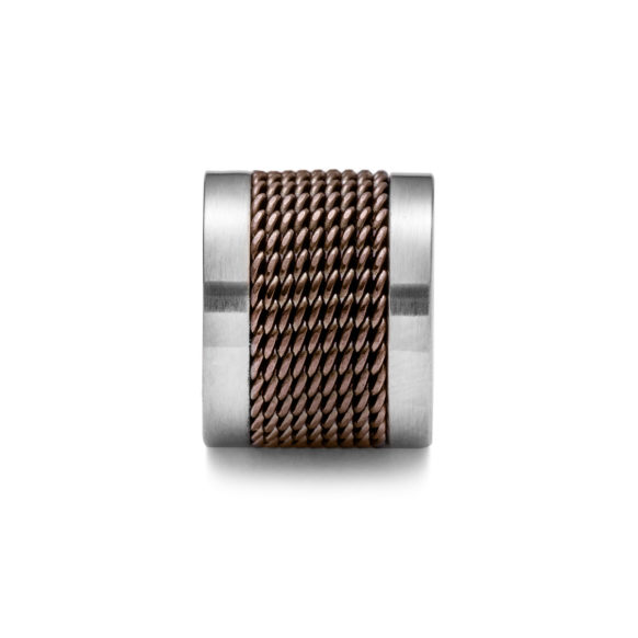 Men's Jewelry Brown Mesh Link 068