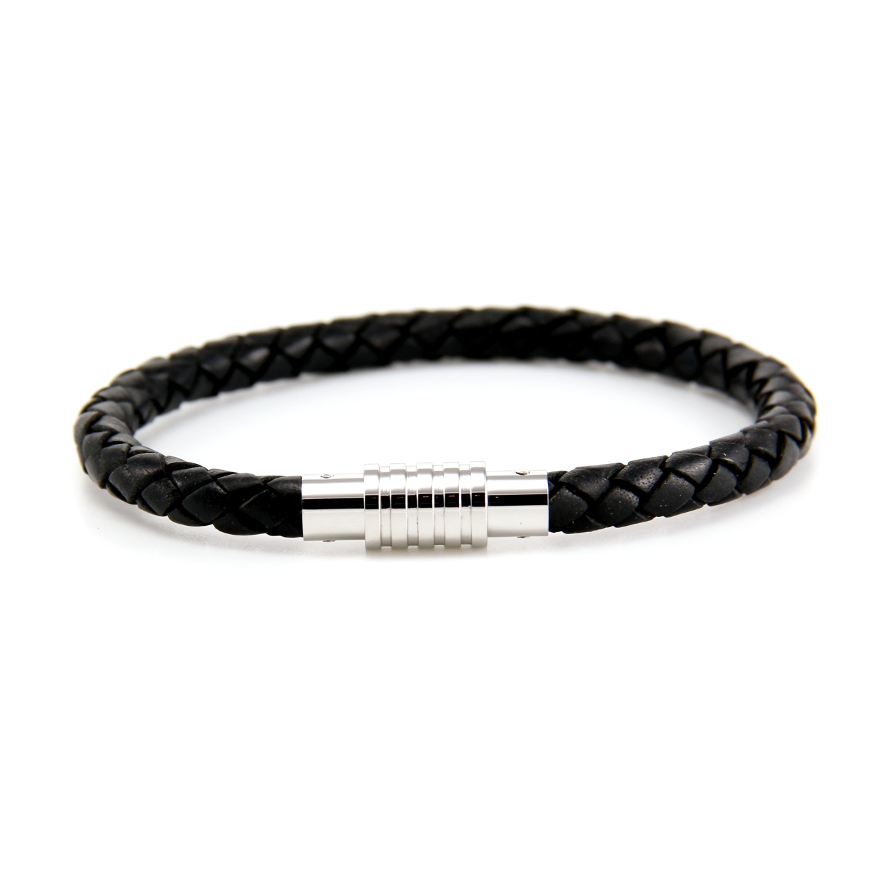 mens bracelets black leather - Bracelets Design Ideas
