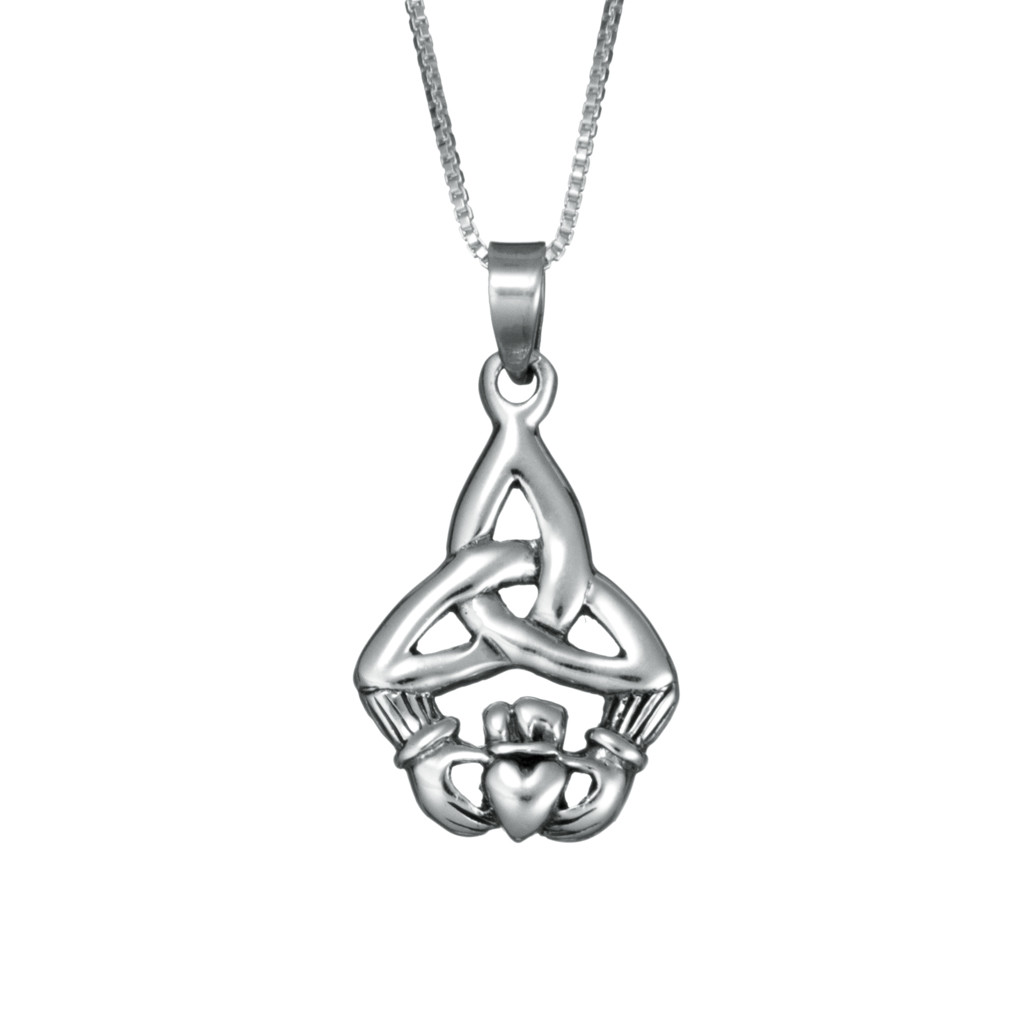 Claddagh Celtic Knot Necklace