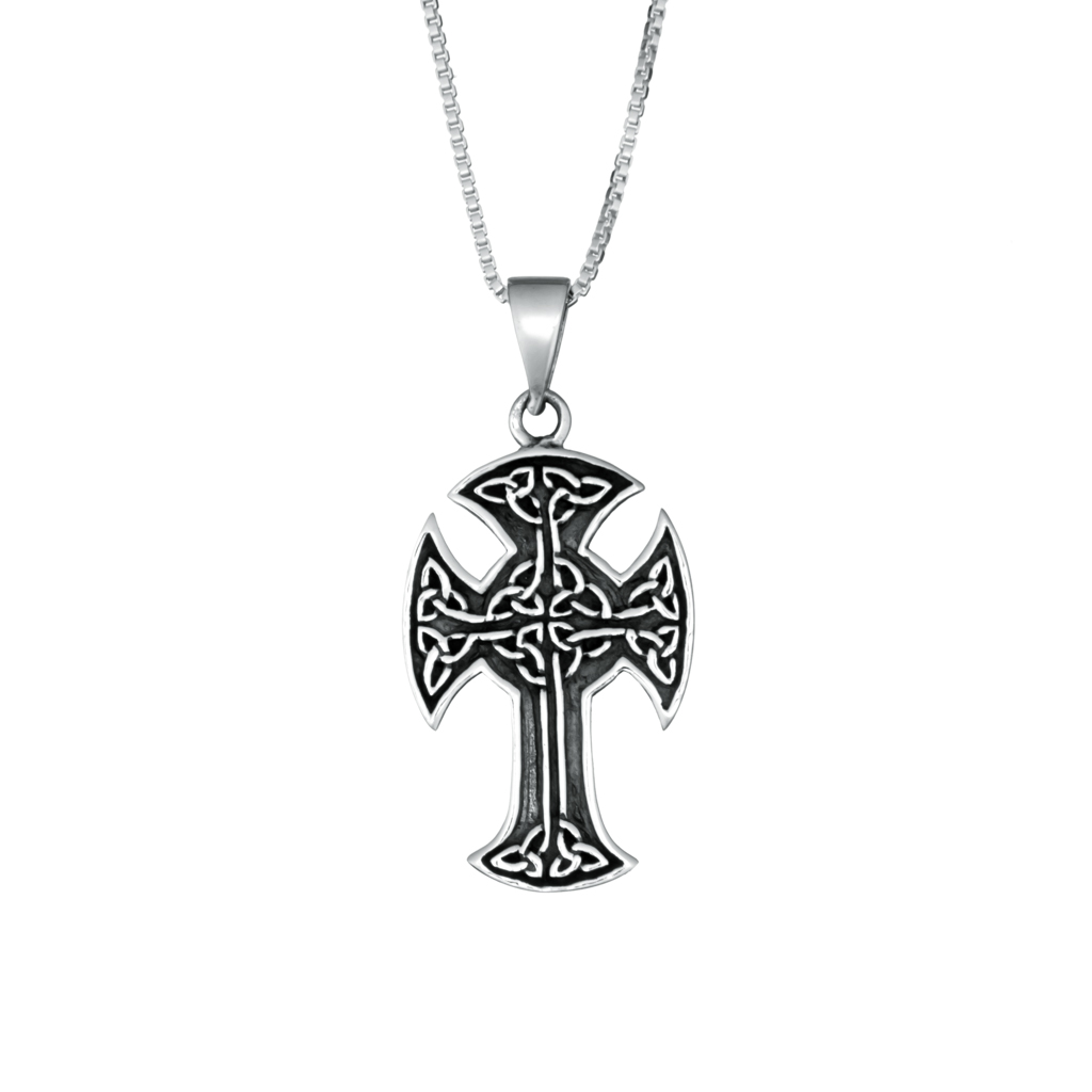Celtic Medieval Cross Necklace | Landing Company