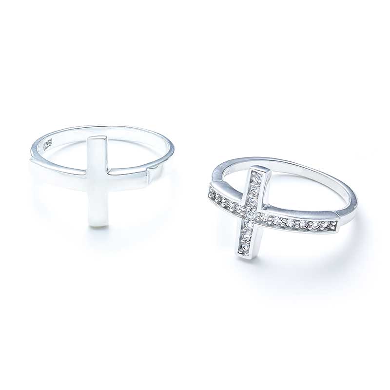 Sideways Cross Rings
