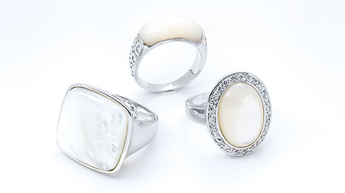 Mother of Pearl Rings