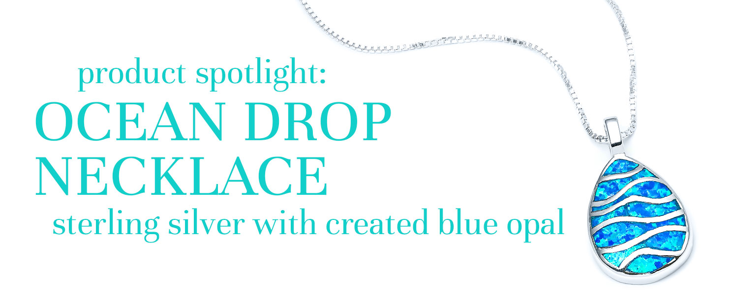 Product Spotlight Ocean Drop Necklace