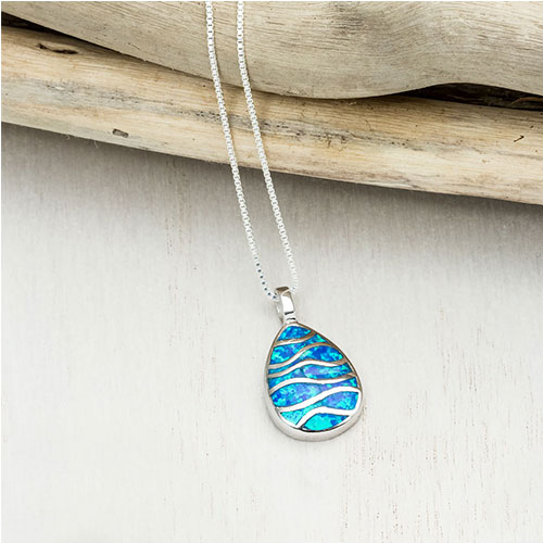 Ocean Drop Necklace by Landing Company