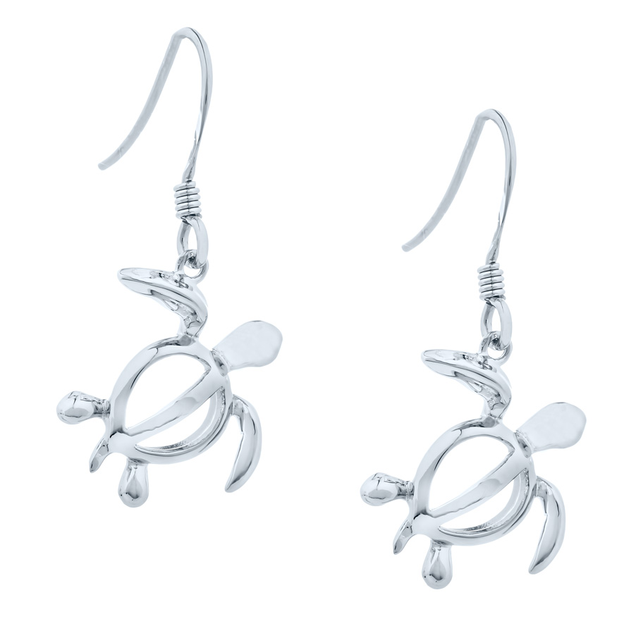 Ss Sl 170 Honu Sea Turtle Earrings Landing Company Ss Sl 170 Honu Sea Turtle Earrings