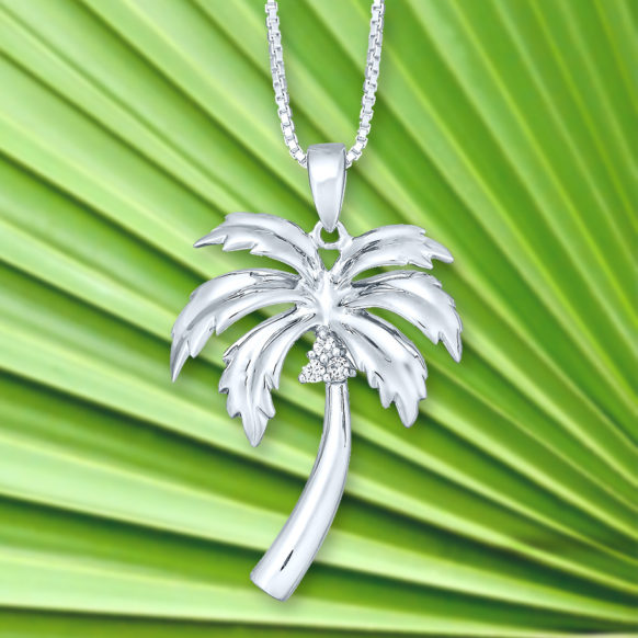 SS-SL-173 Palm Tree with Diamonds