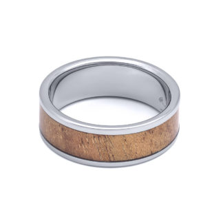 TRA-1001-08 koa wood ring