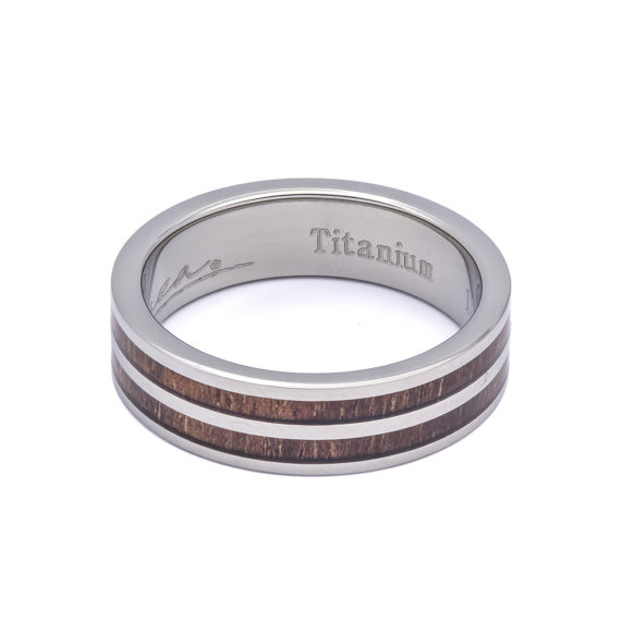 TRA-1005-06 koa wood ring