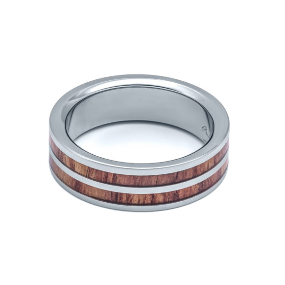 TRF-1005-06 tulip wood ring-2 line