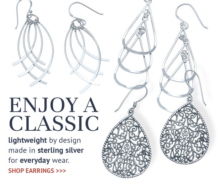 Enjoy A Classic - Lightweight Earrings