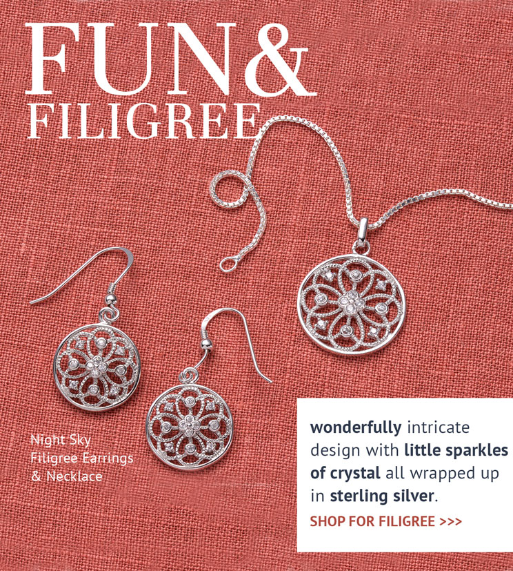 Fun & Filigree Night Sky Earring Set