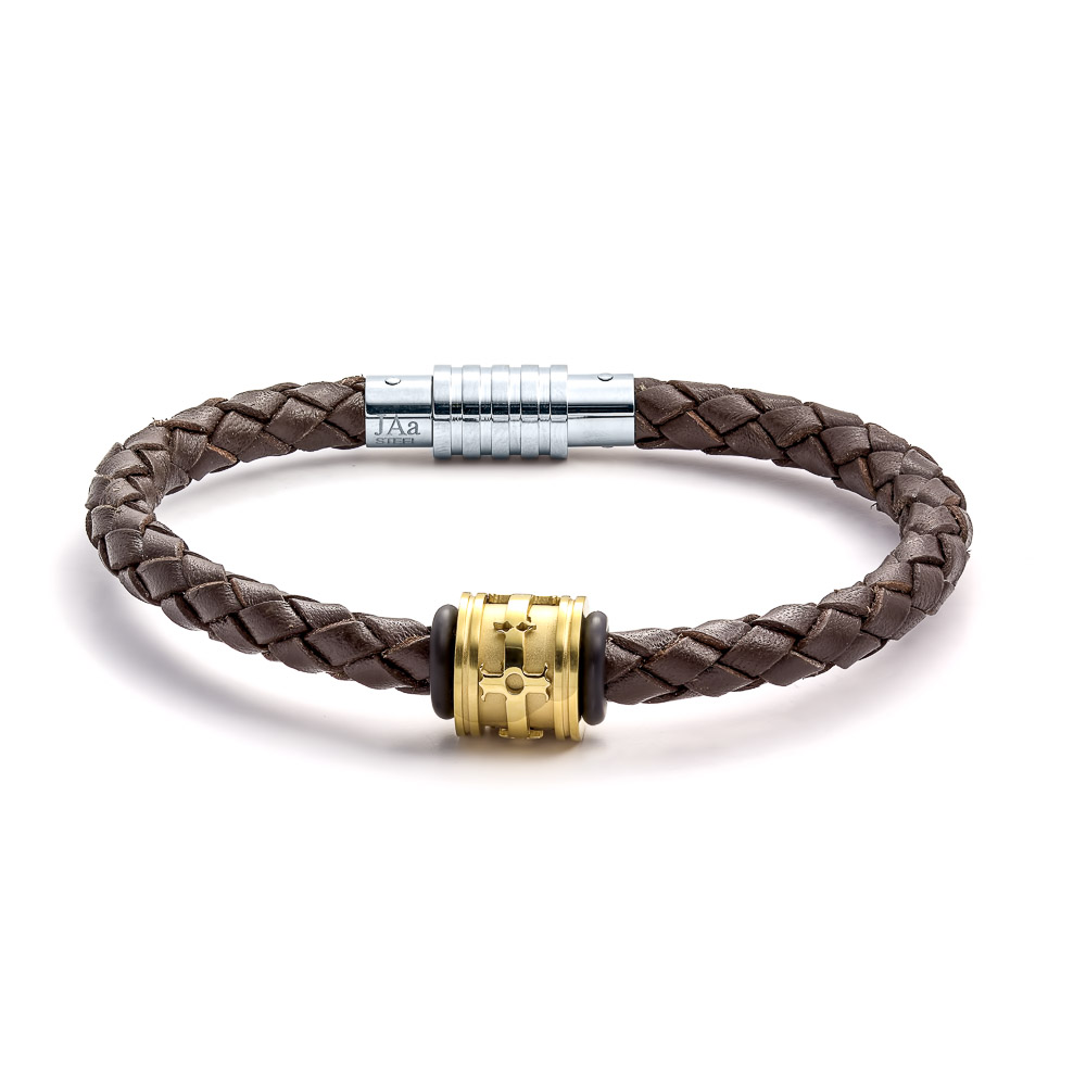Aagaard Mens Jewelry Leather Bracelet No 1215 Landing Company
