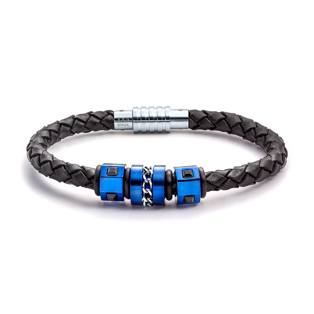 Aagaard Mens Jewelry Leather Bracelet No 1219 Landing Company