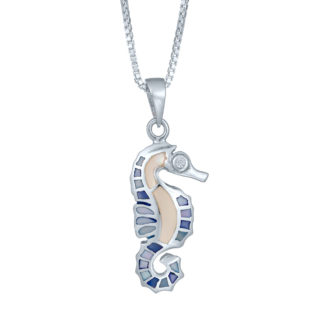 Capri Seahorse Necklace SS-DI-176