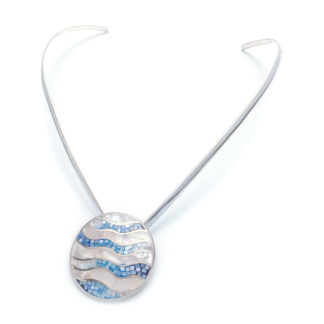 Mosaic Shell Capri Shoreline Necklace SS-DI-190