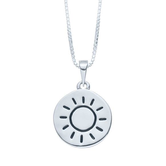 You Are My Sunshine Necklace Sterling Silver