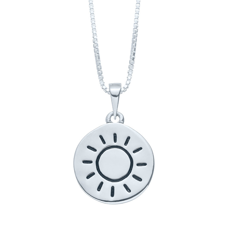 You Are My Sunshine Necklace Sterling Silver