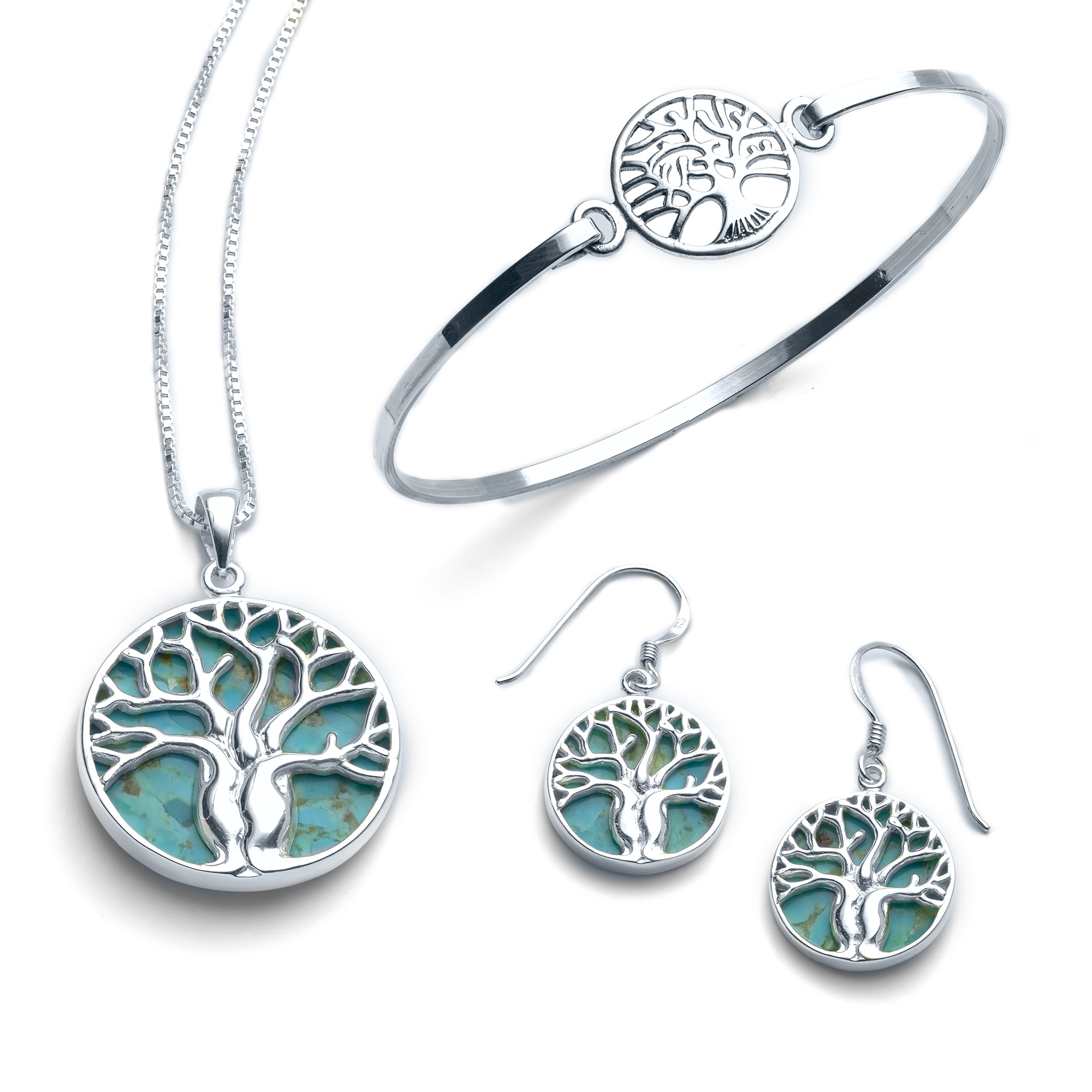 Tree of LIfe Jewelry Collection by Landing Company in Sterling Silver