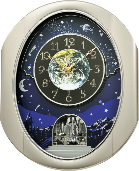 Peaceful Cosmos II Rhythm Clock