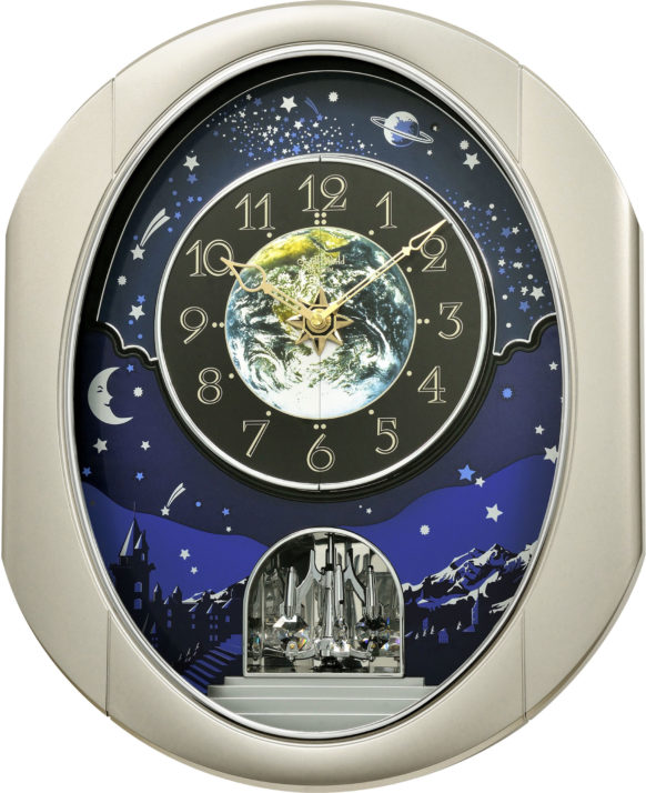 Peaceful Cosmos II Rhythm Clock