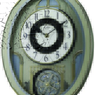 Classic Brilliance Rhythm Clock
