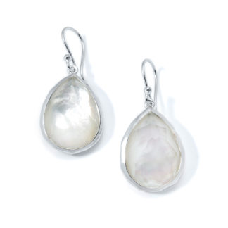 SS-LK-041 Radiant Pearl Teardrop Earrings