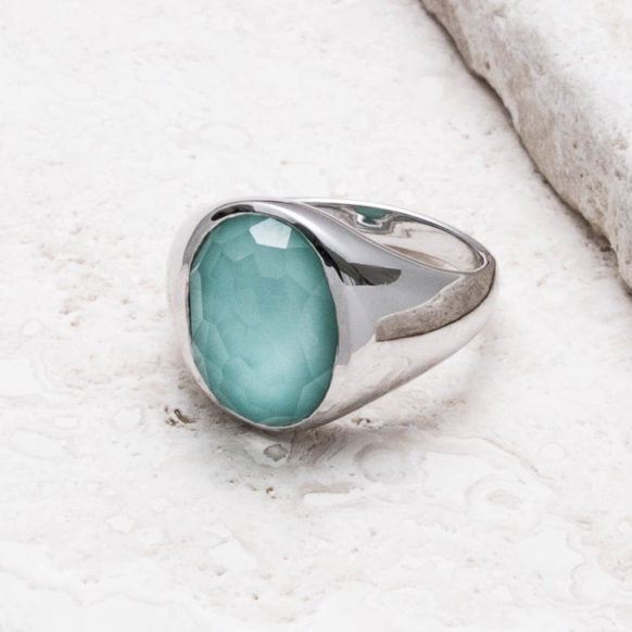 Laguna Blue Madeira Ring