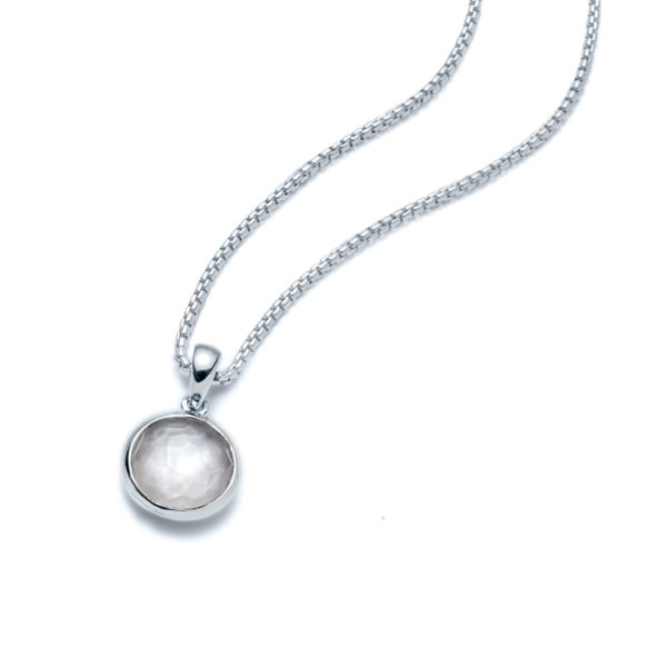 Radiant Pearl Side Necklace