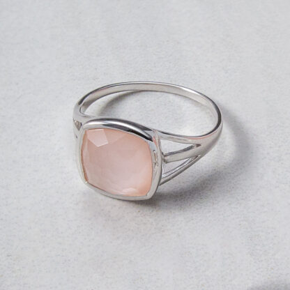 Pink Orchid Mini Square Ring - Image 2