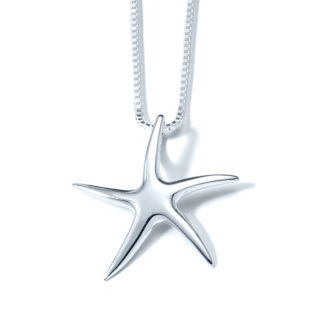 SS-SL-508 Wavecrest Starfish Necklace