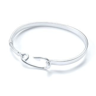 Madeira Beach Fish Hook Bracelet In Sterling Silver Madeira Beach Fish Hook Bracelet In