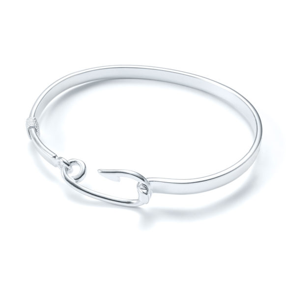 Madeira Beach Fish Hook Bracelet in Sterling Silver