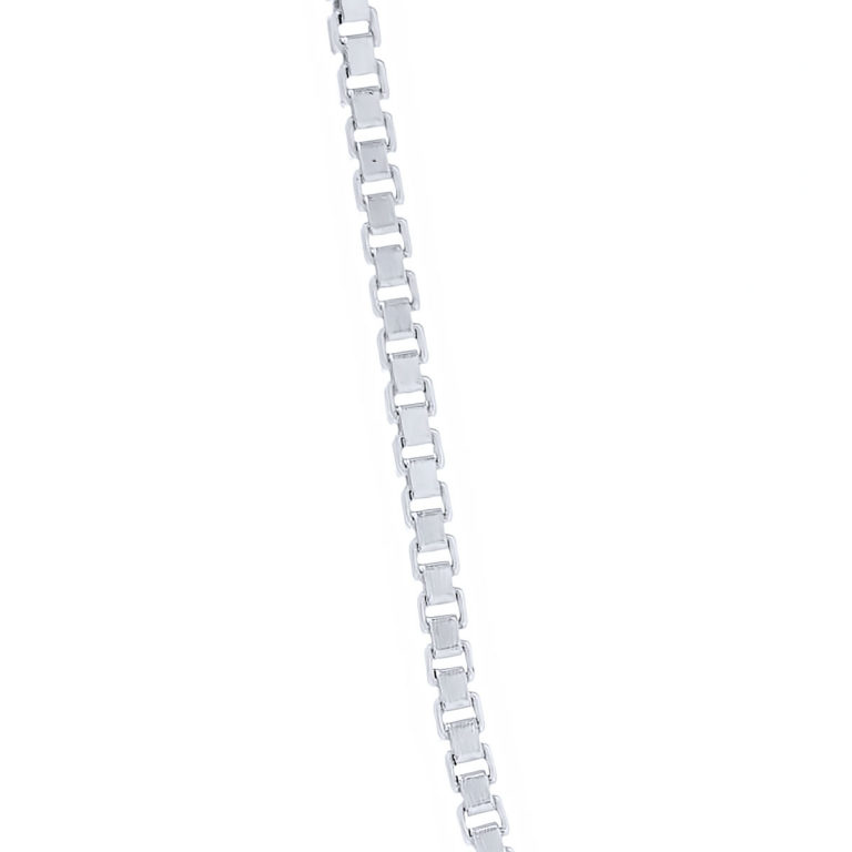 Sterling Silver Box Link Chain - Landing Company