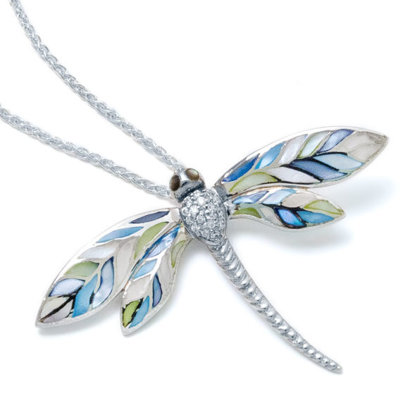 Capri Dragonfly Necklace SS-DI-293