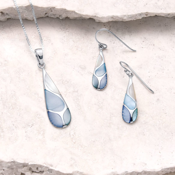 Capri Drop Necklace & Earrings